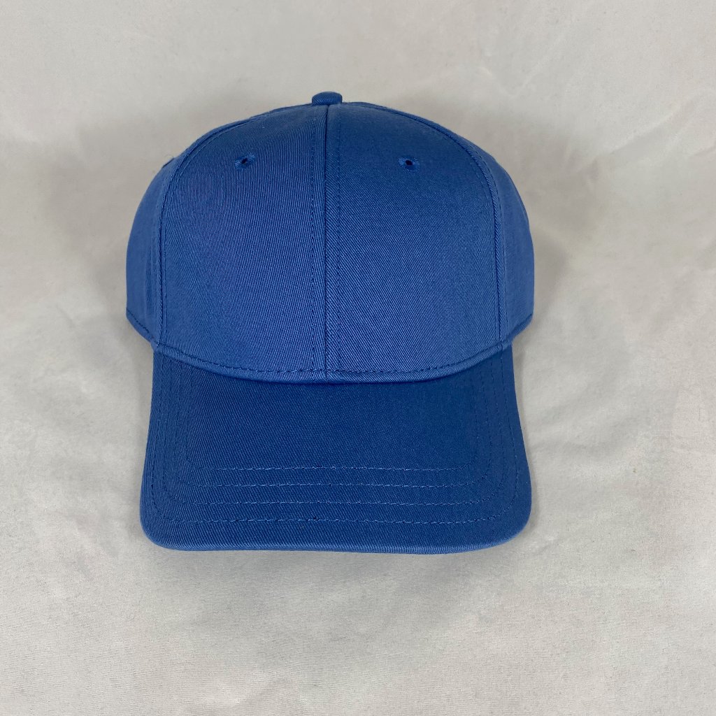 Solid Blue Baseball Cap